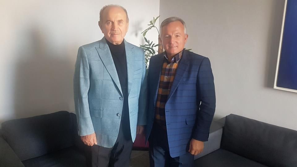 Topbaş'a,Hem Teşekkür,Hem Veda Ettiler.