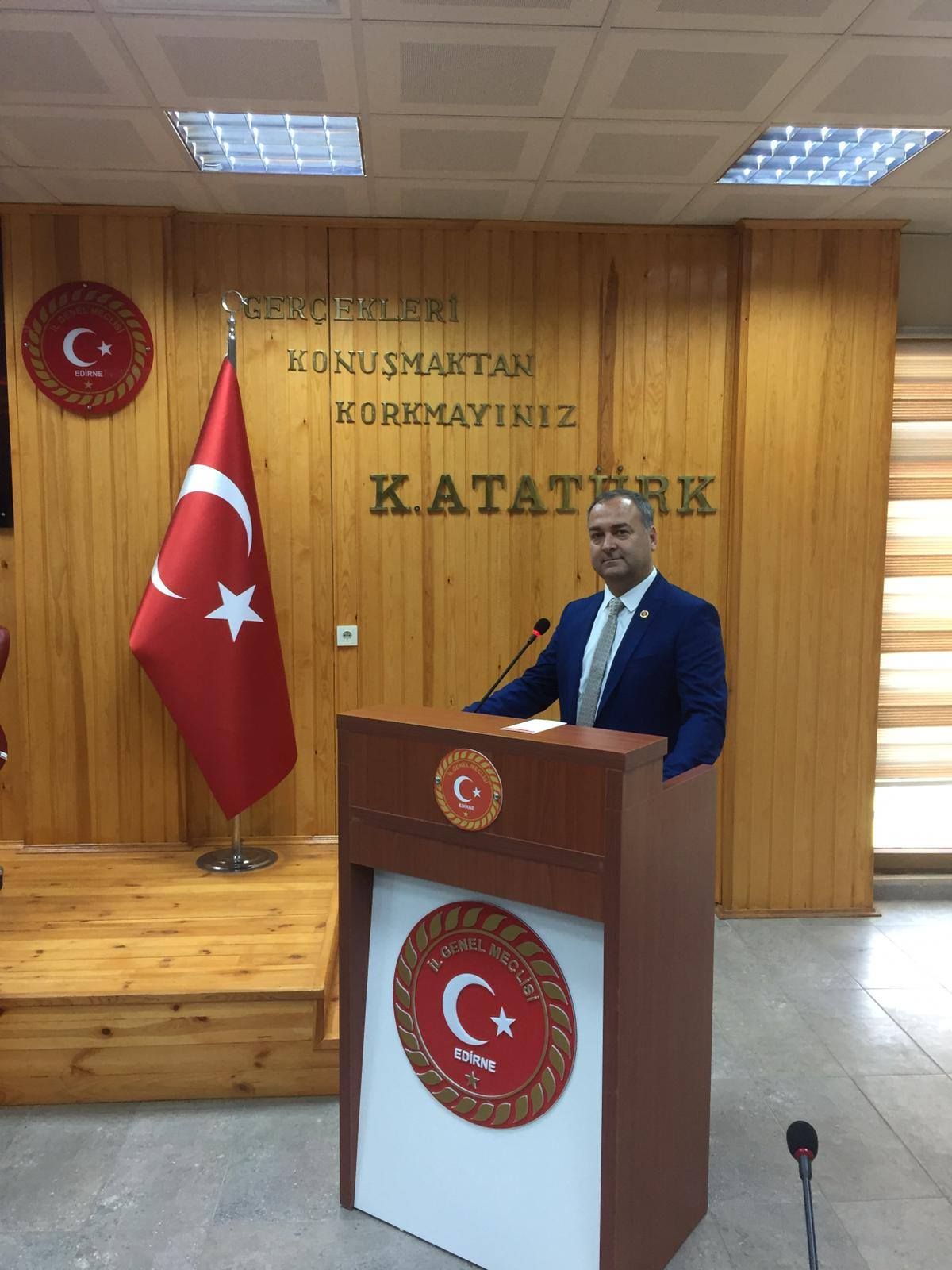 Aliş, Edirne İl Genel Meclisi İlk Ay Toplantılarını Değerlendirdi.