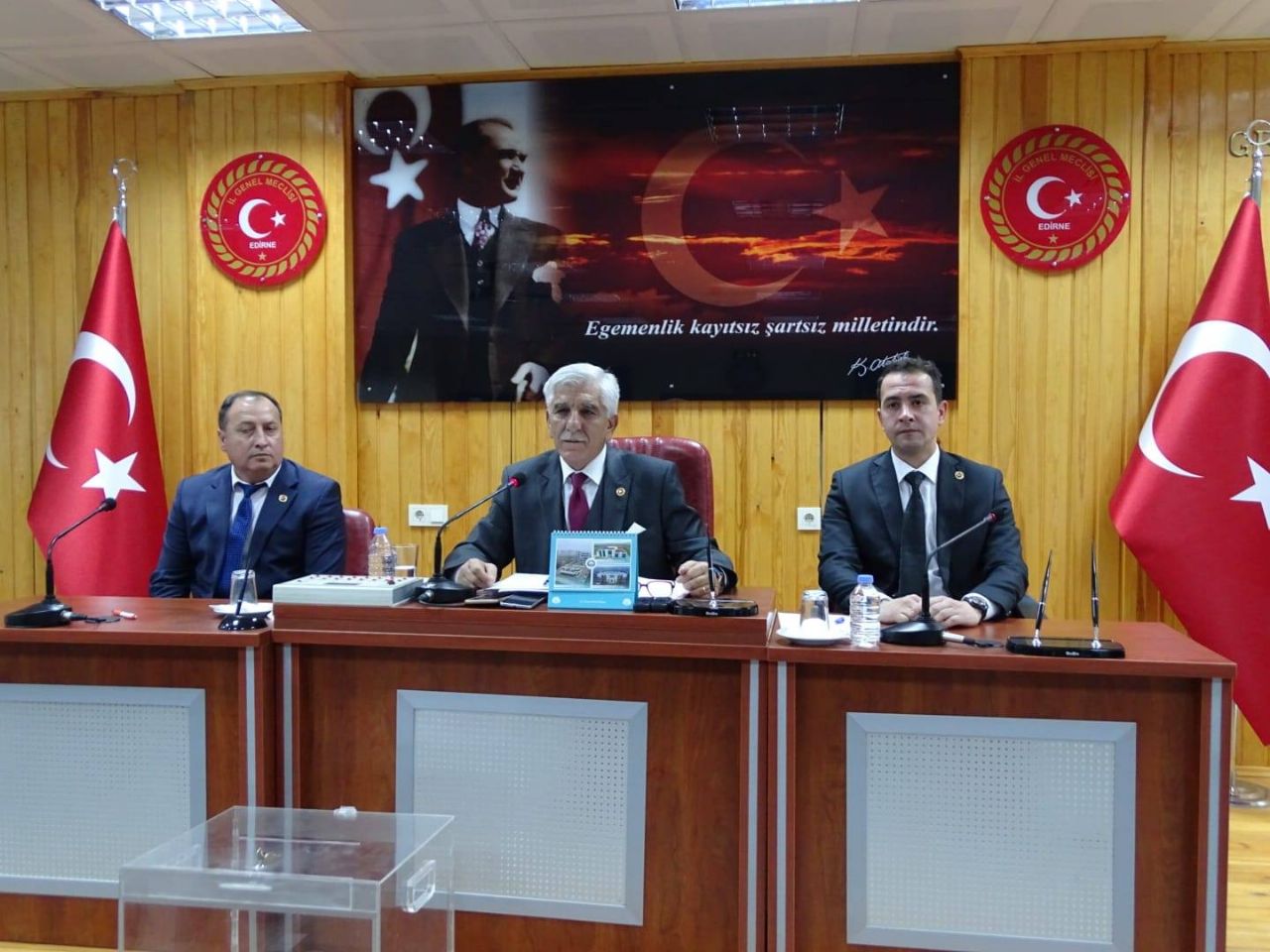 Aliş, Edirne İl Genel Meclisi İlk Ay Toplantılarını Değerlendirdi.