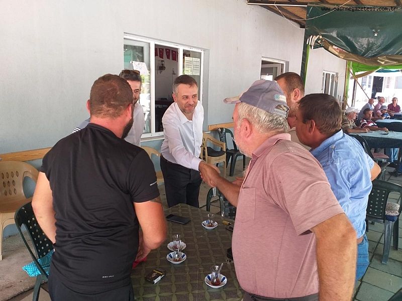 Üner, Enez Ve İpsala’da Vatandaşların Sorunlarını Dinledi.