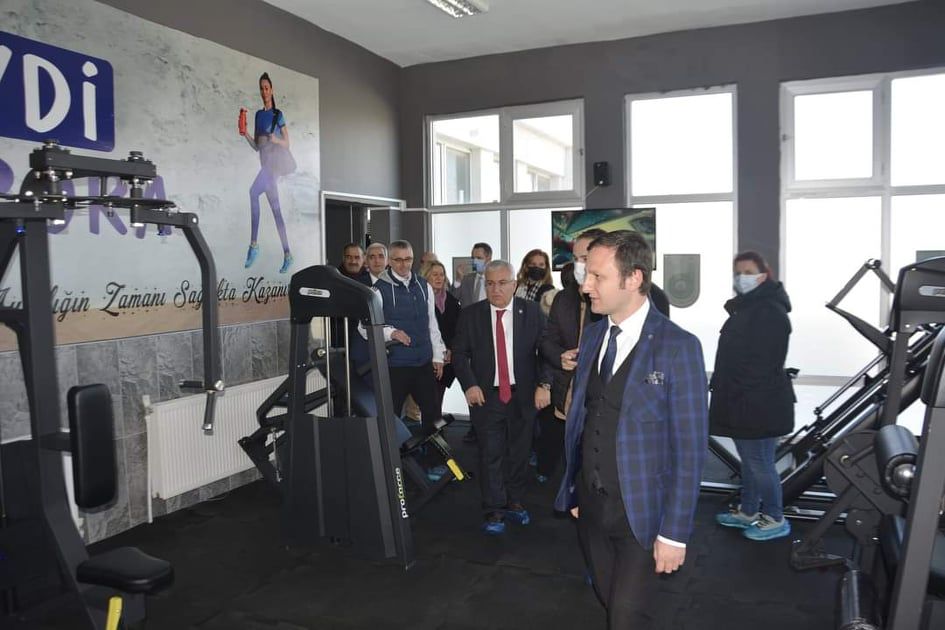 Fitnes ve Spor Salonu Açıldı