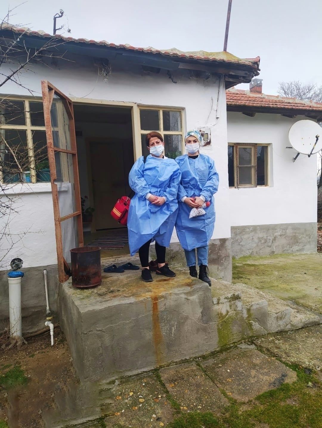 İpsala Toplum Sağlığı Merkezi Evde Bakım Hizmetine Devam Ediyor.