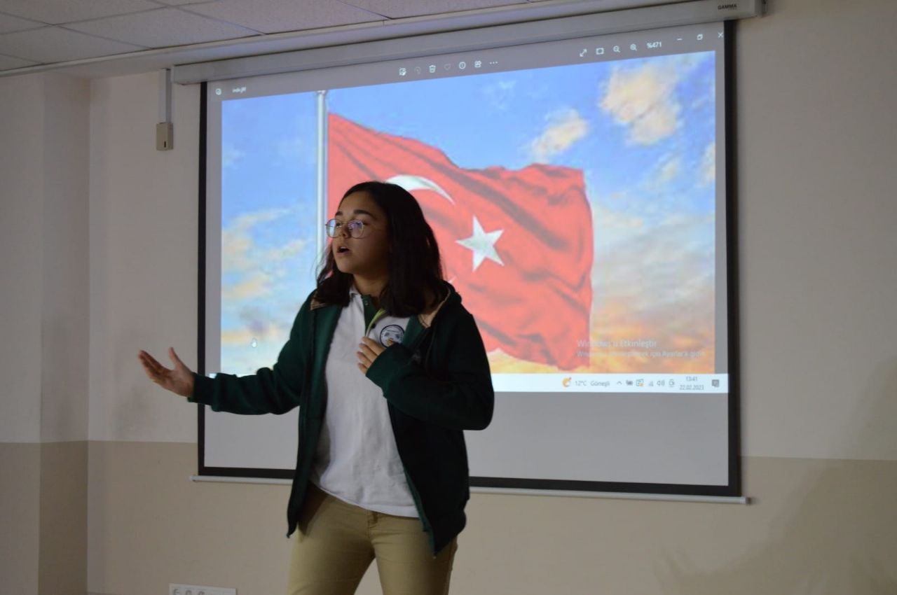 İstiklal Marşı’nı Ezbere Güzel Okuma Yarışması Yapıldı.