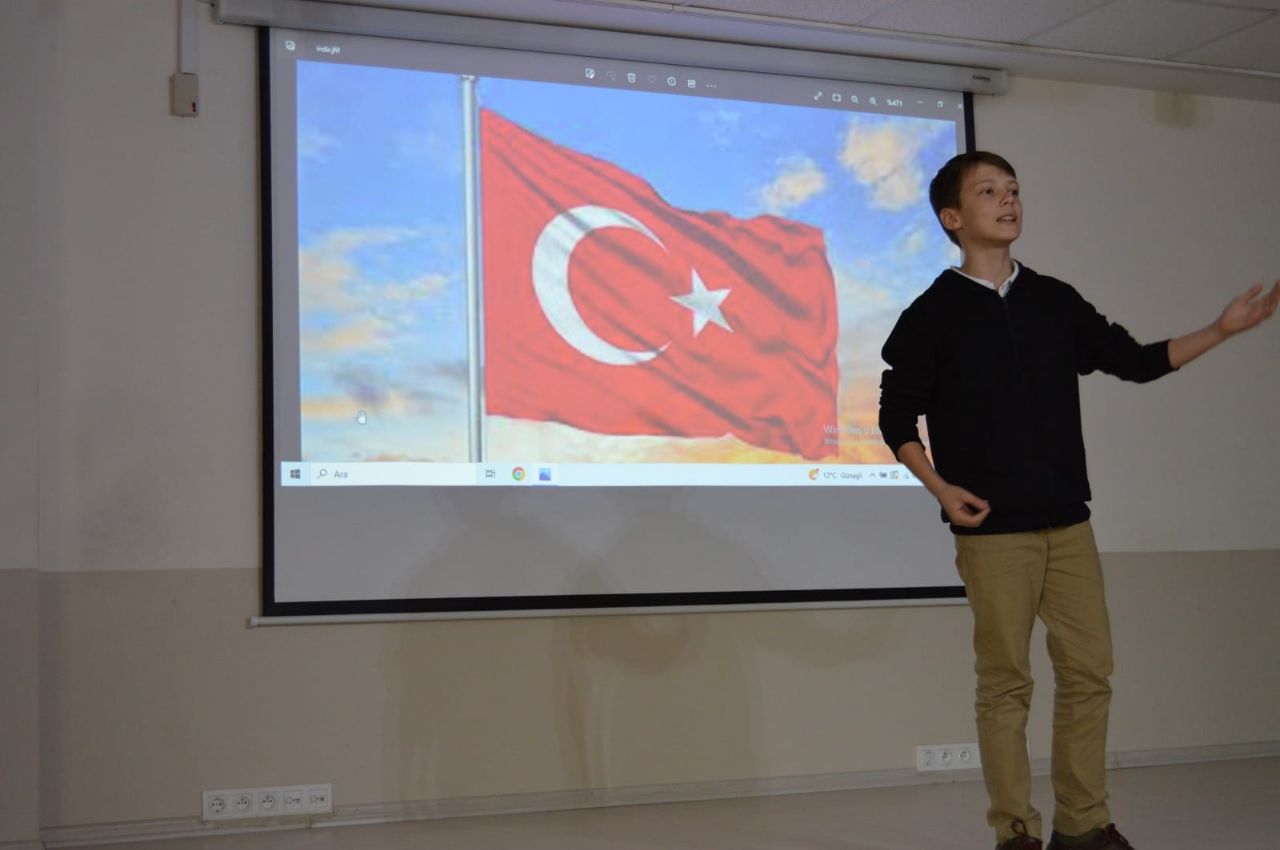 İstiklal Marşı’nı Ezbere Güzel Okuma Yarışması Yapıldı.