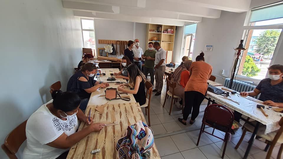 Çildam, Halk Eğitimi Merkezini Ziyaret Etti.