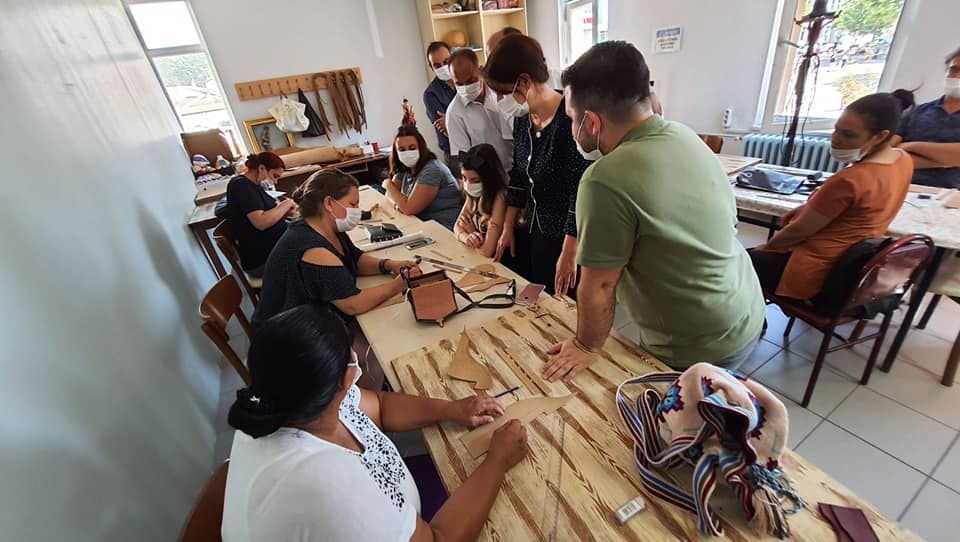 Çildam, Halk Eğitimi Merkezini Ziyaret Etti.