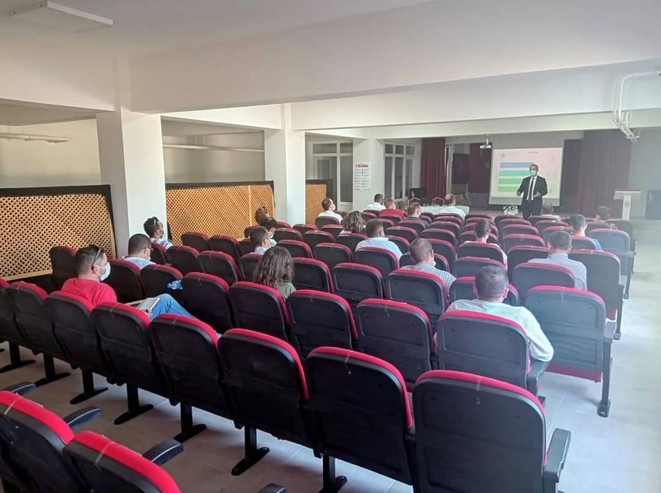 Okul Müdürlerine İŞ GÜVENLİĞİ Semineri Verildi.