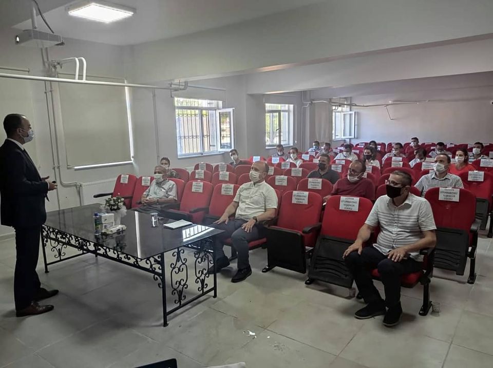 Okul Müdürlerine İŞ GÜVENLİĞİ Semineri Verildi.